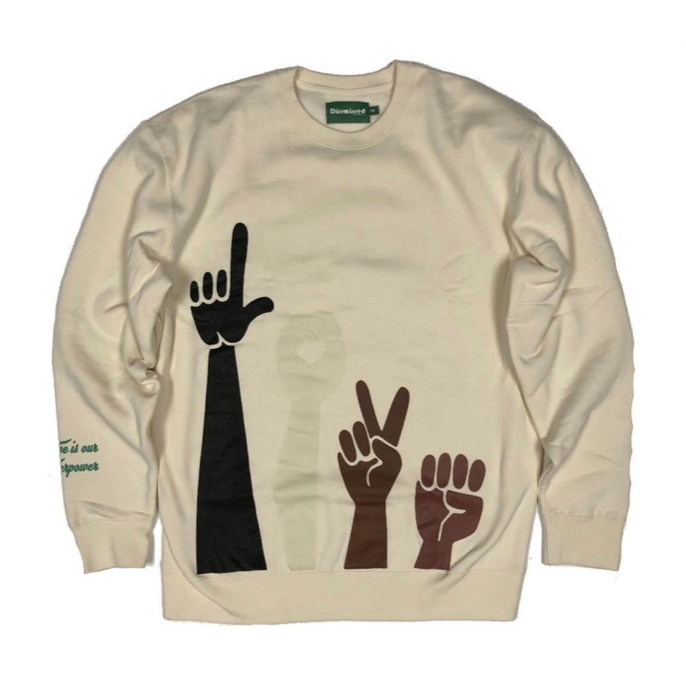 Raising Love Pullover Pocket Sweatshirt

Color: Bone